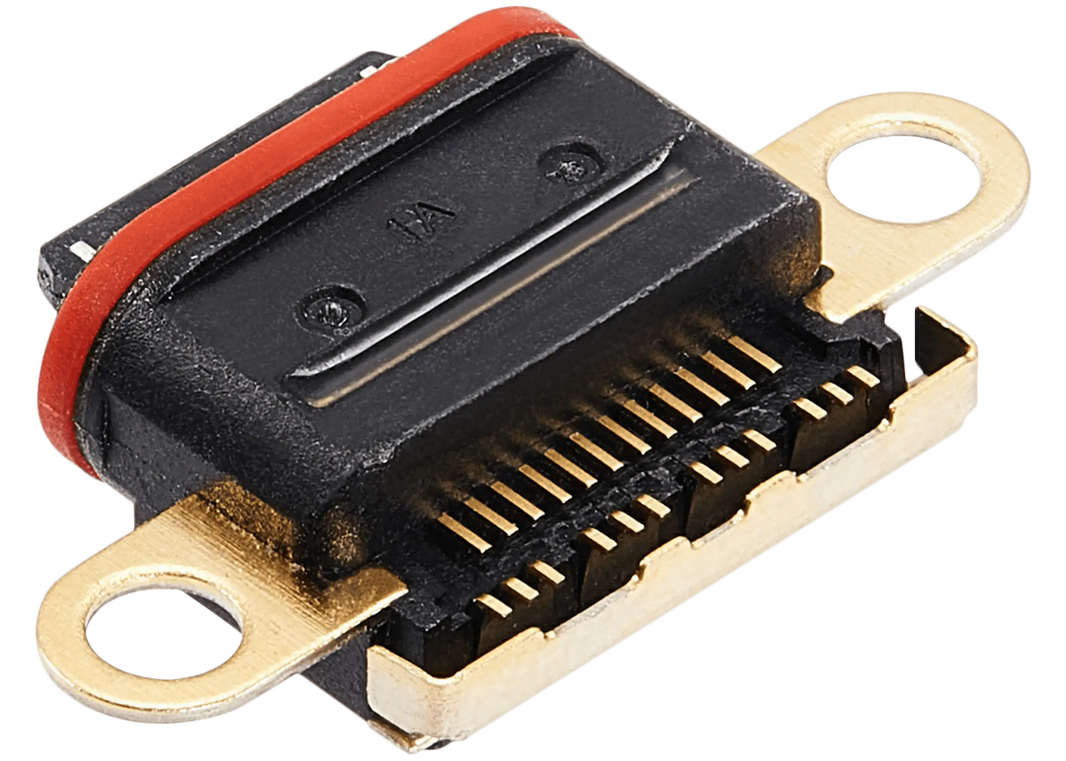 Charging Port Only For Google Pixel 6 / 6A (Soldering Required) - replacement part additional angle