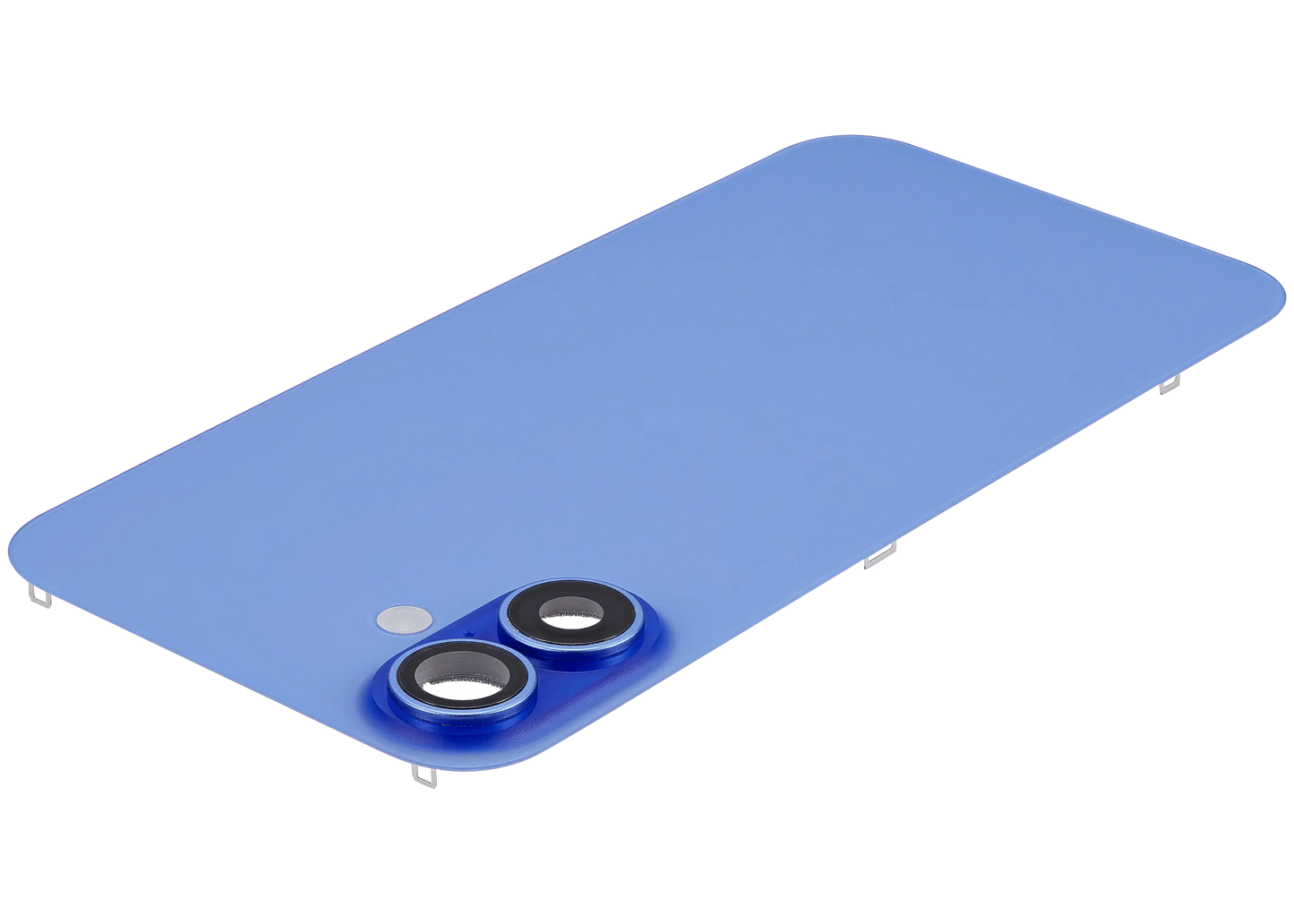 Back Glass w/ MagSafe Magnet & NFC & Flashlight Flex For iPhone 16 Plus (Used OEM Pull: Grade A) (Ultramarine)