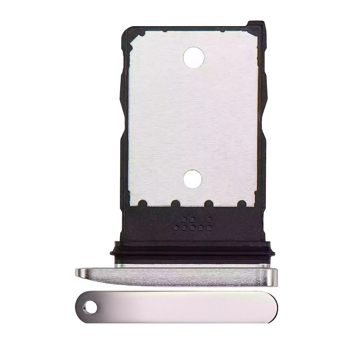Sim Tray For Google Pixel 9 Pro XL (Porcelain) - replacement part product view