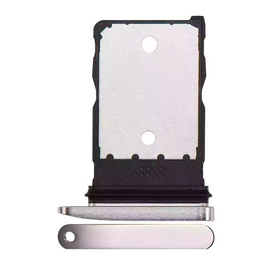 Sim Tray For Google Pixel 9 Pro XL (Porcelain) - replacement part product view