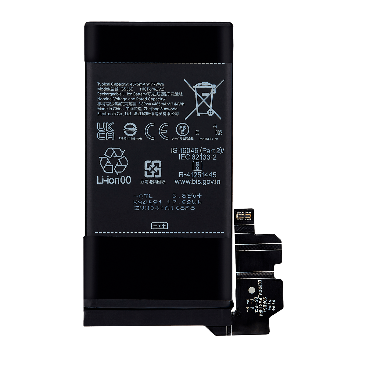 Replacement Battery For Google Pixel 8 (GS35E ) - replacement part product view