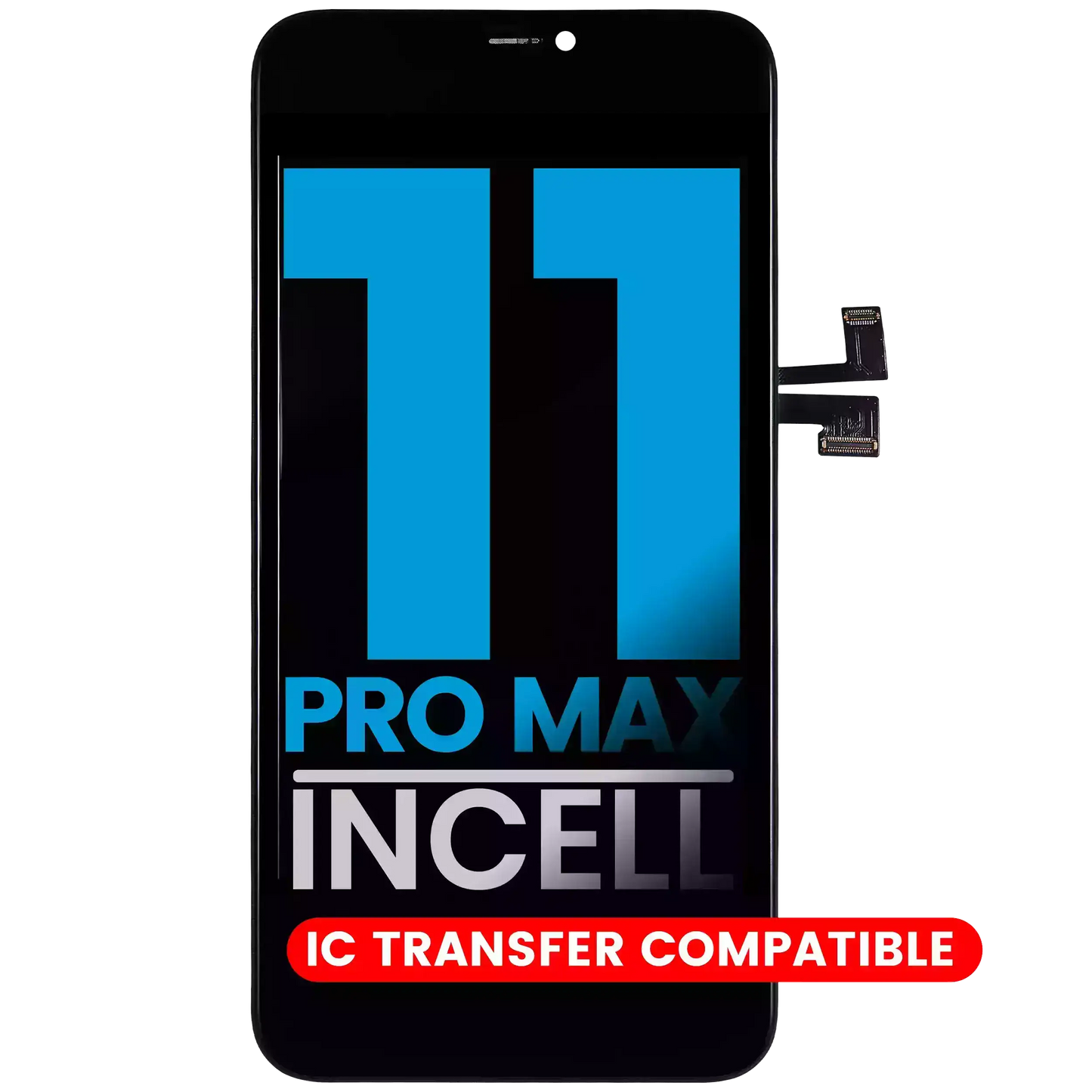 LCD Assembly For iPhone 11 Pro Max (Aftermarket: AQ7 / Incell)
