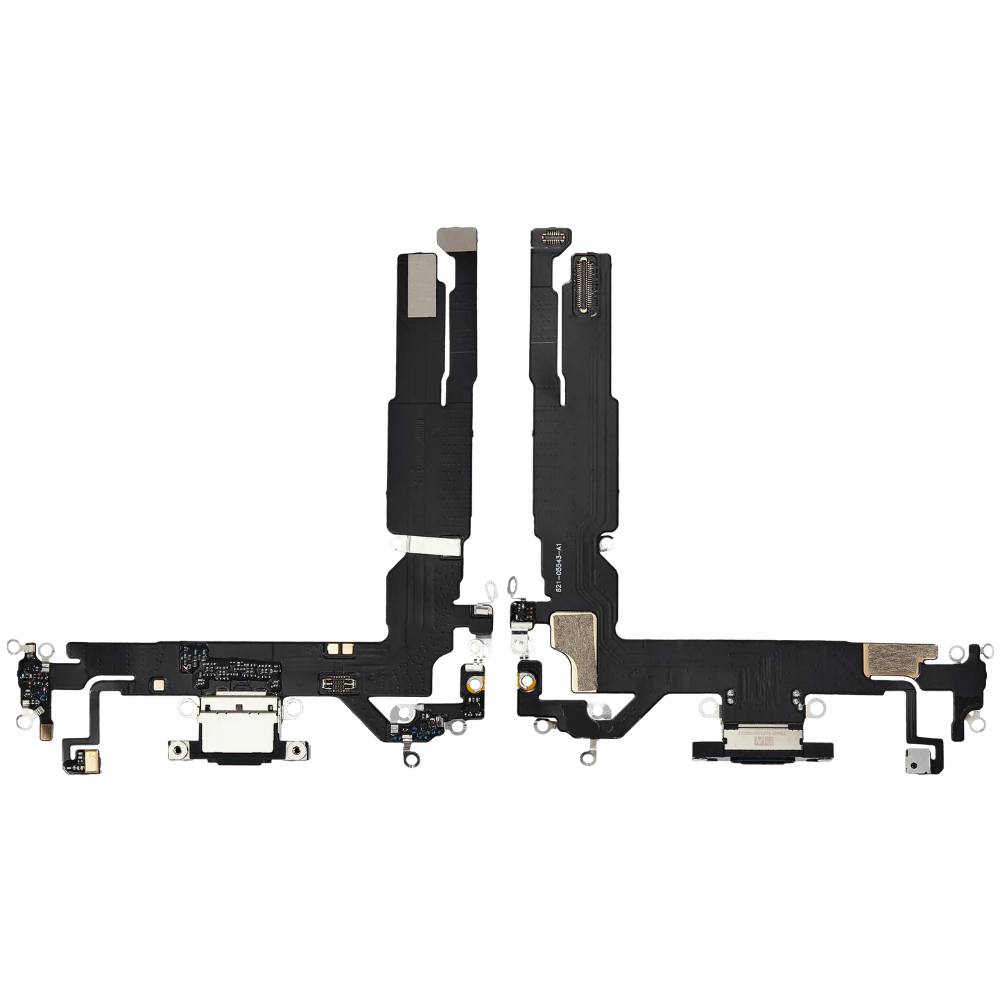 Charging Port Flex Cable For iPhone 16 (Premium) (Black)