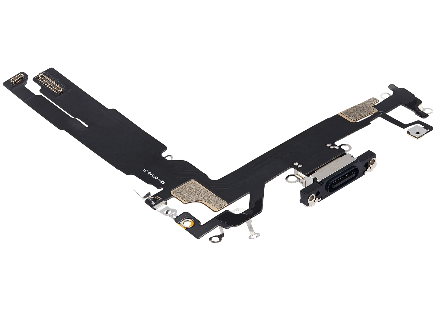 Charging Port Flex Cable For iPhone 16 (Premium) (Black)