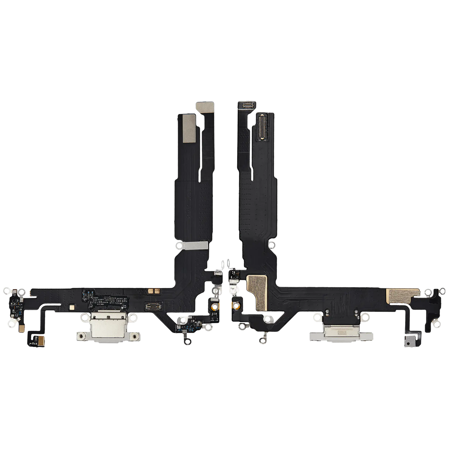 Charging Port Flex Cable For iPhone 16 (Premium) (White)