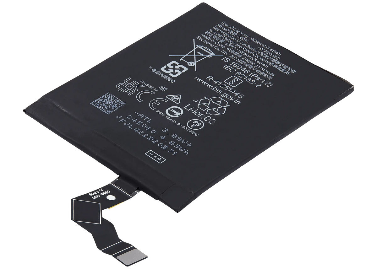 Replacement Battery (Secondary Battery) For Google Pixel 9 Pro Fold (GE59C) - replacement part additional angle