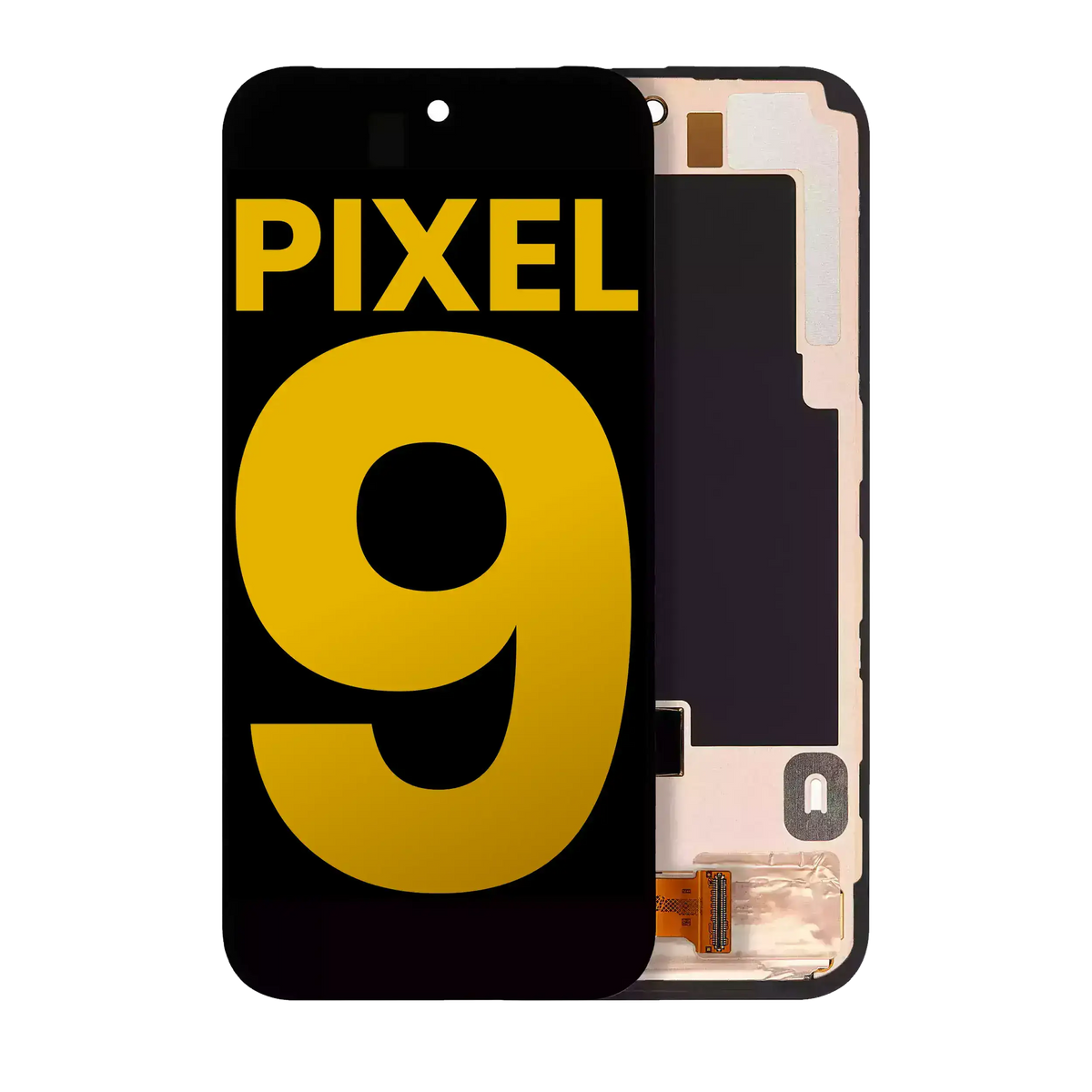 OLED Assembly With Frame (With Fingerprint Sensor) For Google Pixel 9 (Refurbished) (All Colors) - replacement part product view
