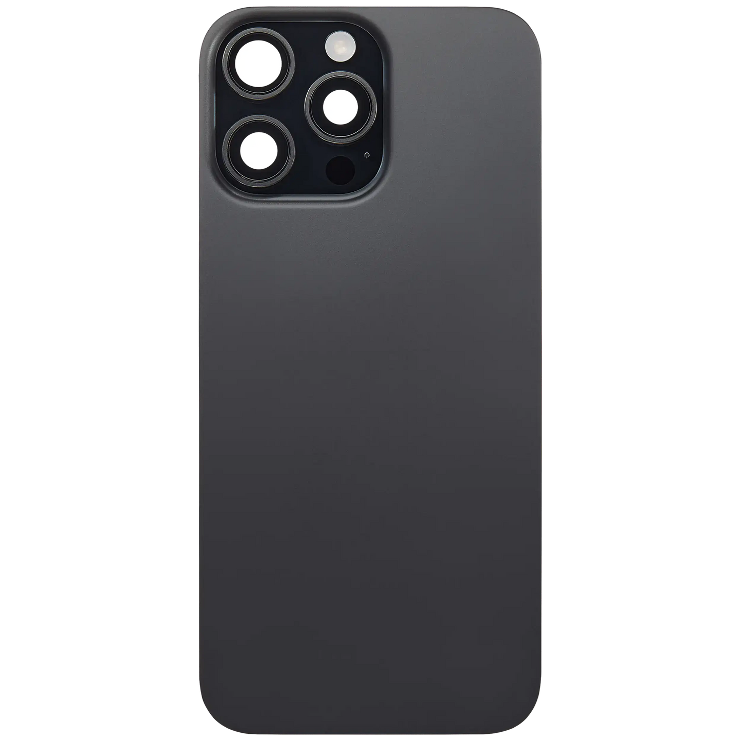 Back Glass w/ MagSafe Magnet & NFC & Flashlight Flex For iPhone 16 Pro Max (Used OEM Pull: Grade B) (Black Titanium)