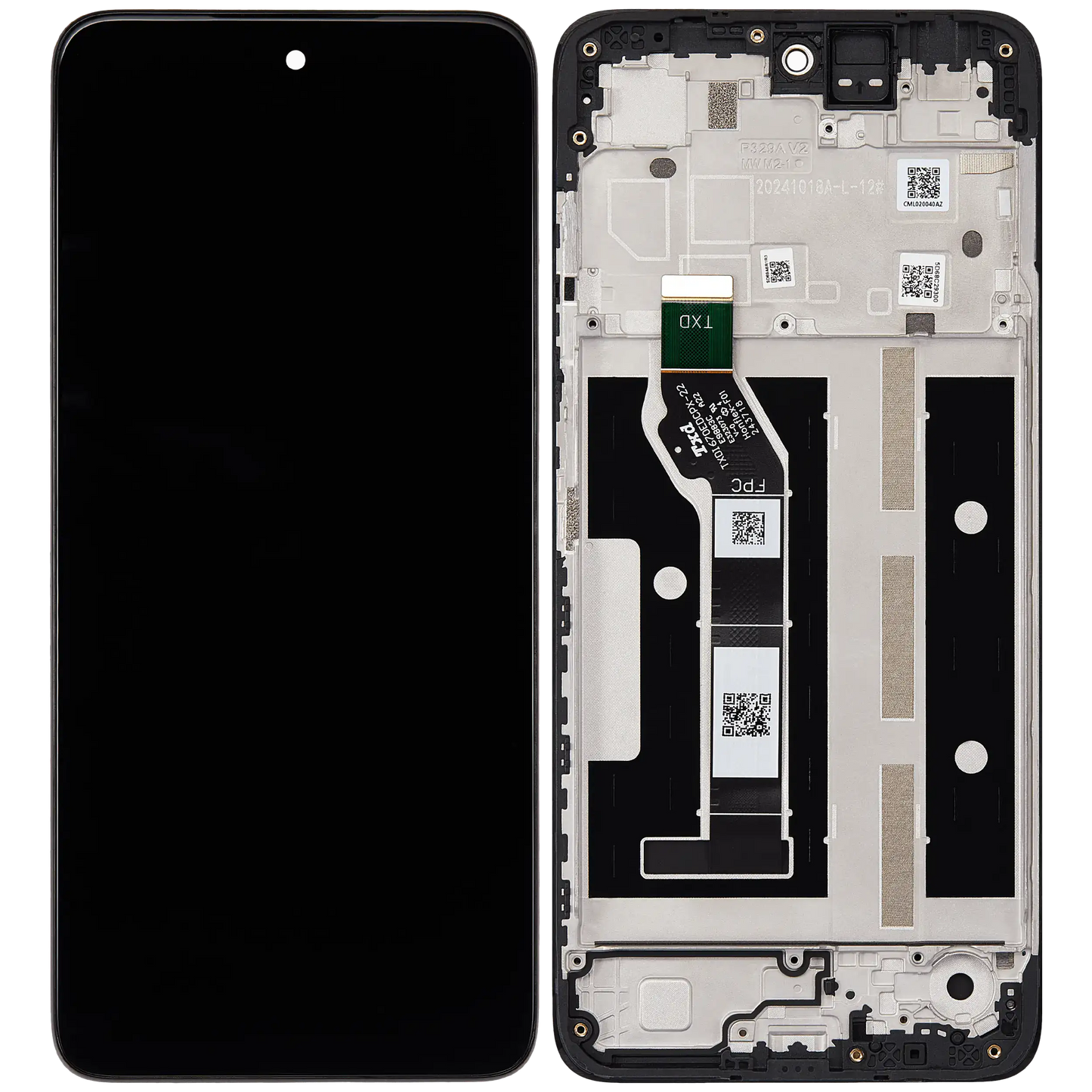 LCD Assembly With Frame For Motorola Moto G05 (XT2523 /2025) (Refurbished) (All Colors) replacement part SKU 107083546610 image 7