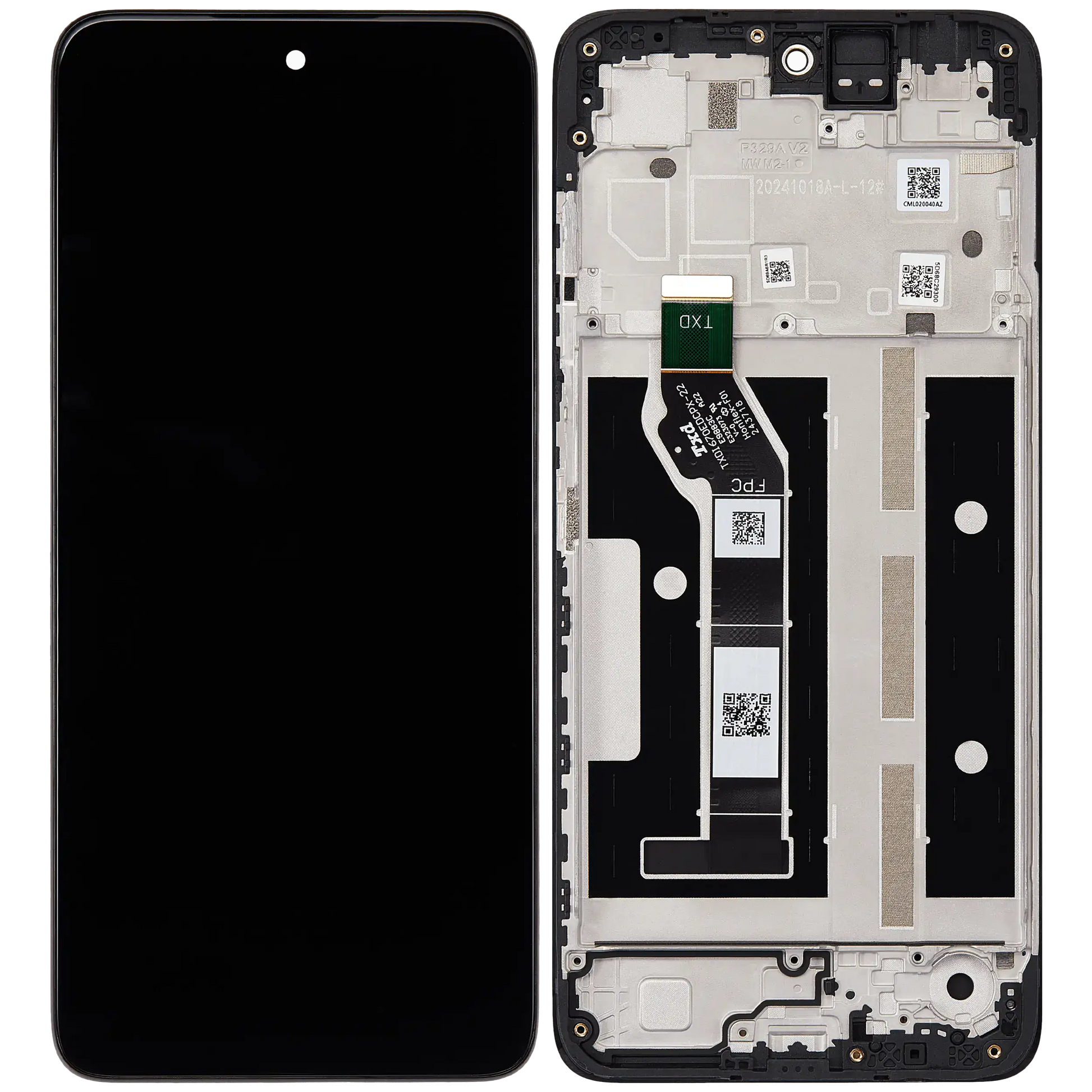LCD Assembly With Frame For Motorola Moto G05 (XT2523 /2025) (Refurbished) (All Colors) replacement part SKU 107083546610 image 7