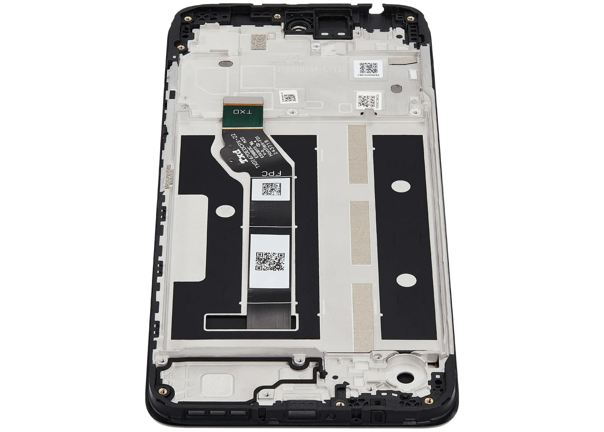 LCD Assembly With Frame for Moto E15 (XT2523 / 2025) - Motorola screen replacement part, SKU 107083546610, replacement part view 3