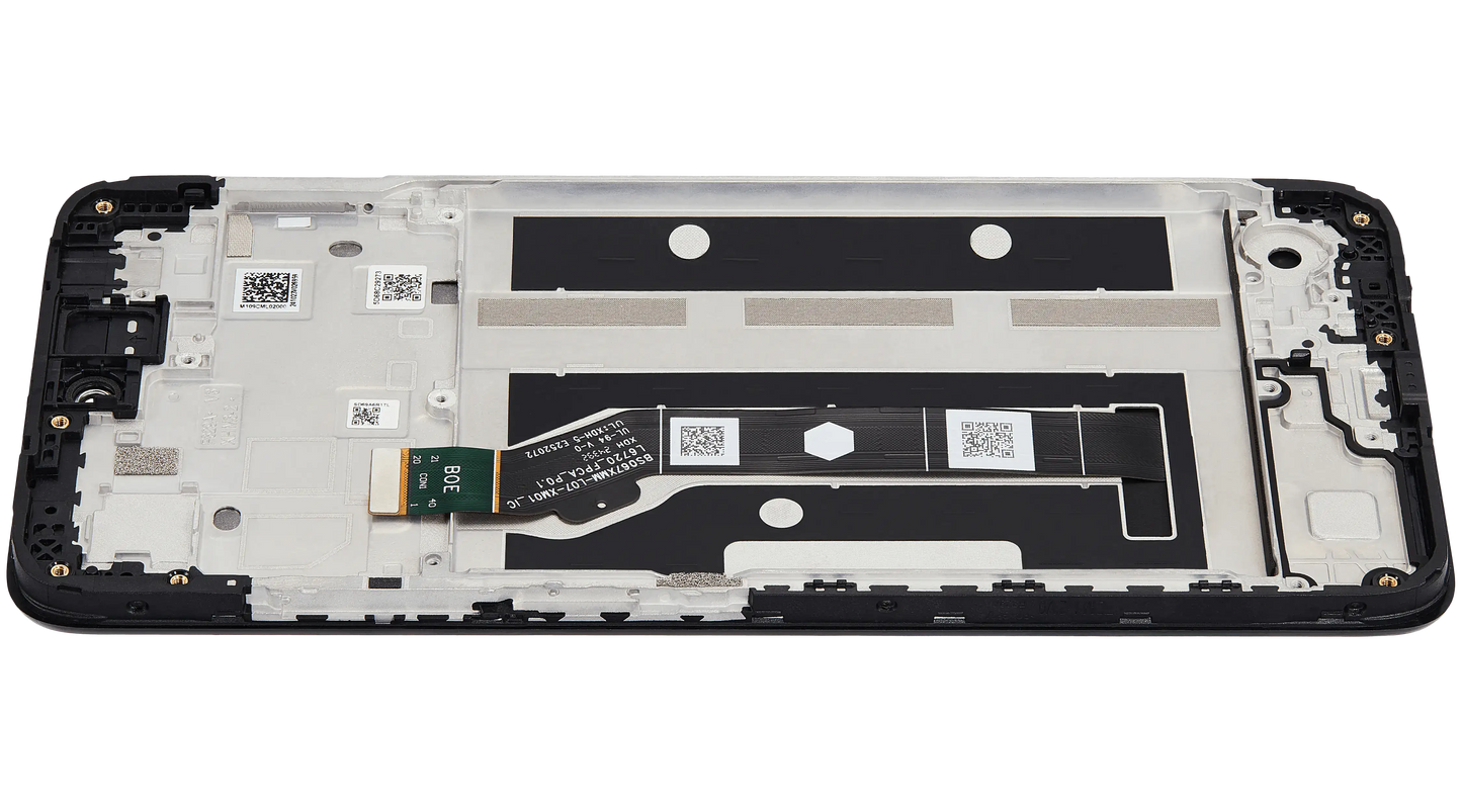 LCD Assembly With Frame For Motorola Moto G15 (XT2521-3 /2025) / G15 Power (XT2521-5 /2025) (Refurbished) (All replacement part SKU 107083546611 image 5