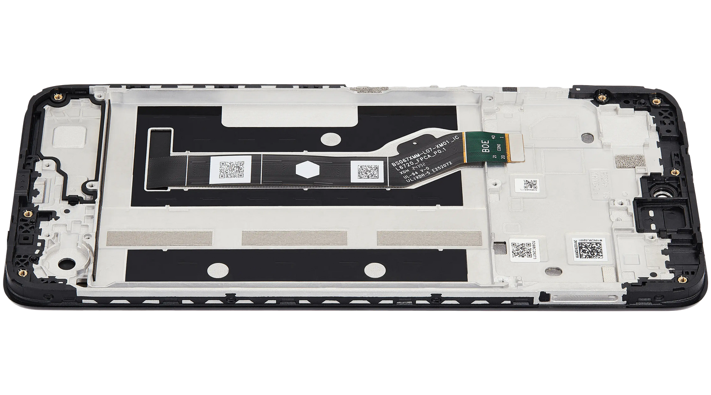 LCD Assembly With Frame For Motorola Moto G15 (XT2521-3 /2025) / G15 Power (XT2521-5 /2025) (Refurbished) (All replacement part SKU 107083546611 image 6
