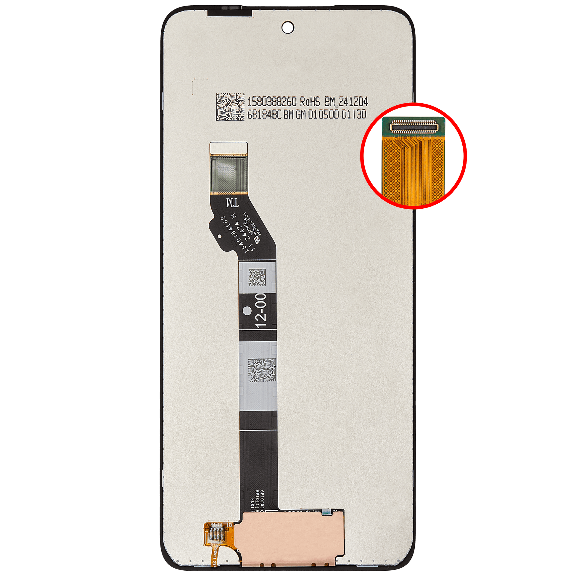 LCD Assembly Without Frame For Motorola Moto E15 (XT2523-6 / 2025) / G05 (XT2523 / 2025) (Refurbished) (All Colors) replacement part SKU 107083546613 image 4