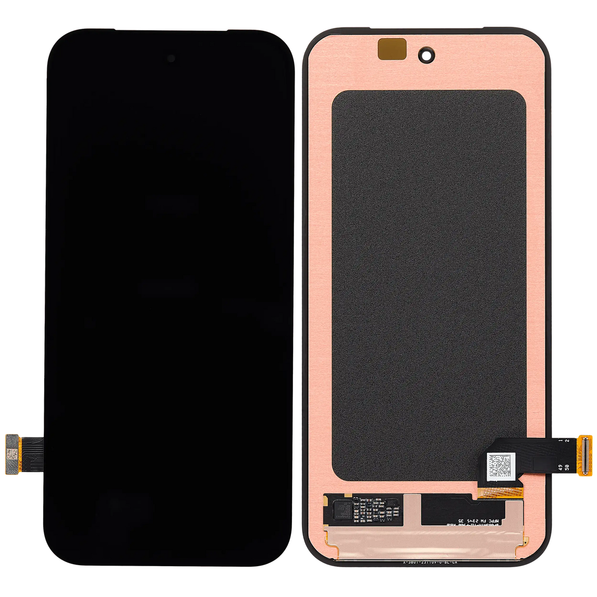Outer OLED Assembly For Google Pixel 9 Pro Fold (Refurbished) (All Colors) - repair component detailed angle