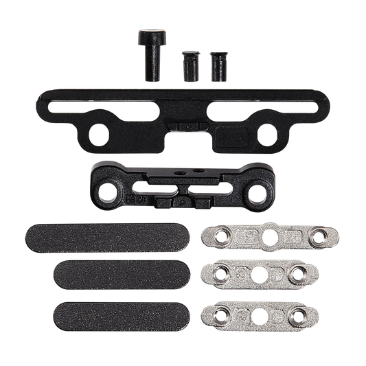 Full Button And Bracket Set For iPad Pro 11" 5th Gen (2024) / Pro 13" 7th Gen (2024) (11 Piece Set) (Gray)