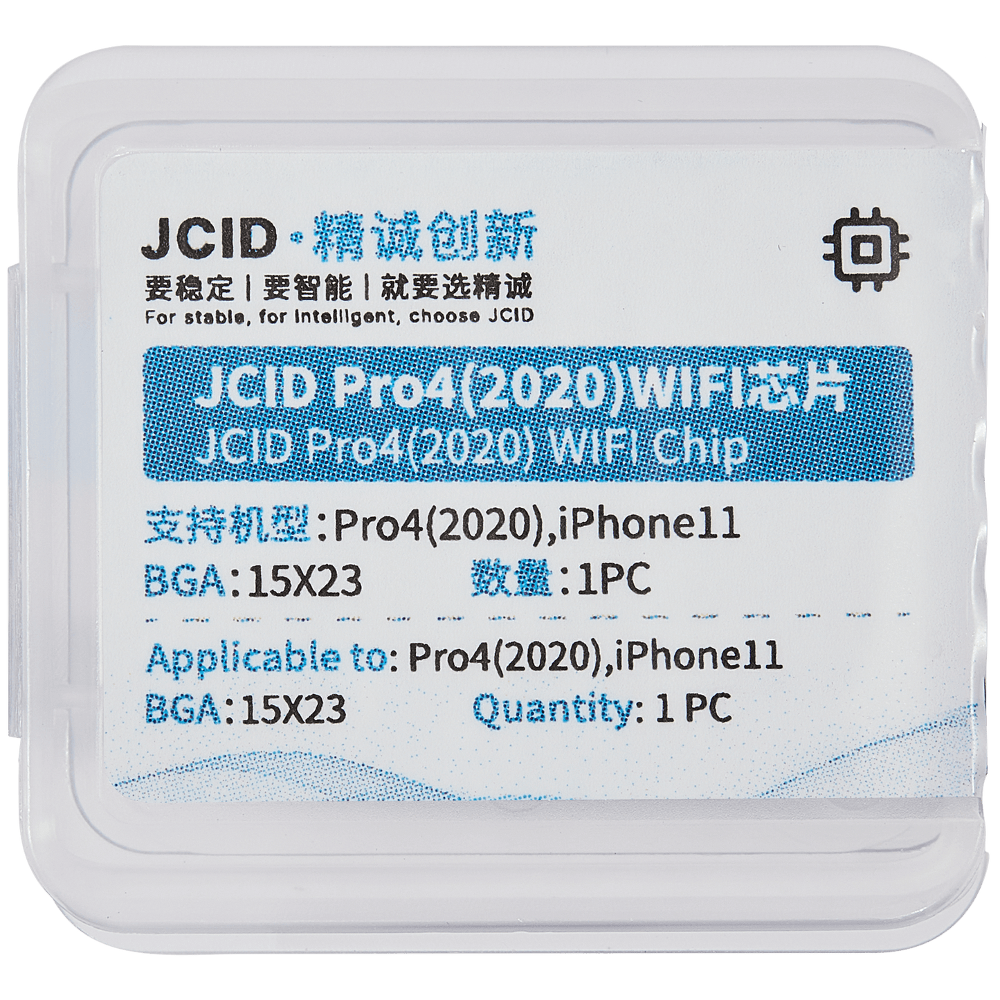 WiFi Unbind and Wifi Repair Chip M‑Model For iPhone 11 / iPad Pro 12.9" 4th Gen (2020) (JCID-V1S Pro / P15
