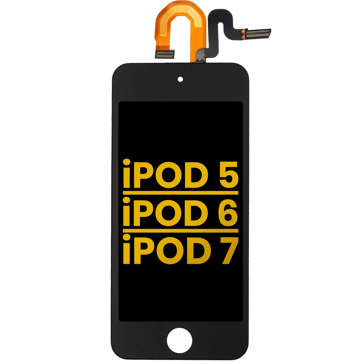 LCD Assembly For iPod Touch 5 / iPod Touch 6 / iPod Touch 7 (Premium) (Black)