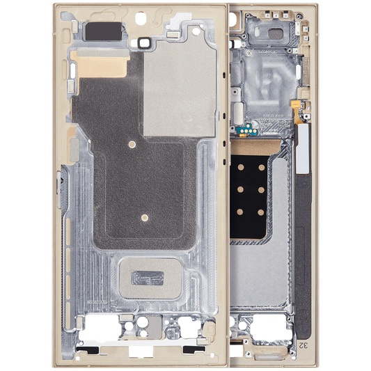 Mid-Frame Housing For Samsung Galaxy S24 Ultra 5G (US & International Version) (Titanium Yellow)