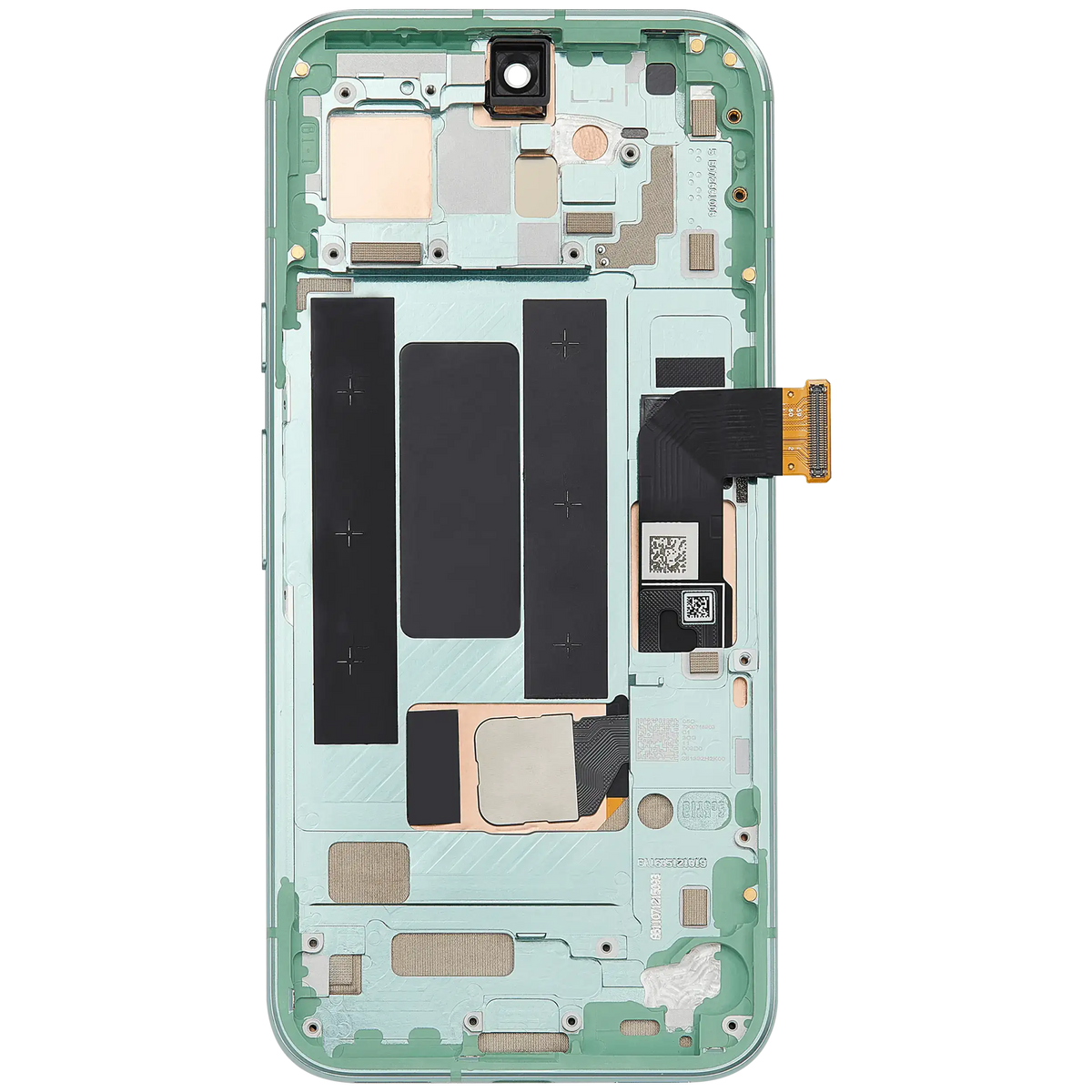 OLED Assembly With Frame (With Fingerprint Sensor ) For Google Pixel 8A (Refurbished) (Aloe) - phone repair component product image