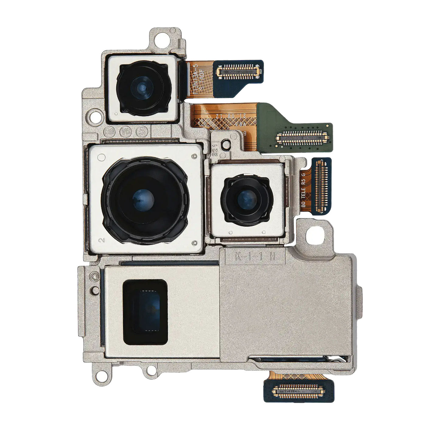 Back Camera Assembly (Wide & Periscope & Ultra Wide & Telephoto) For Samsung Galaxy S22 Ultra 5G (Used OEM Pull: Grade A)