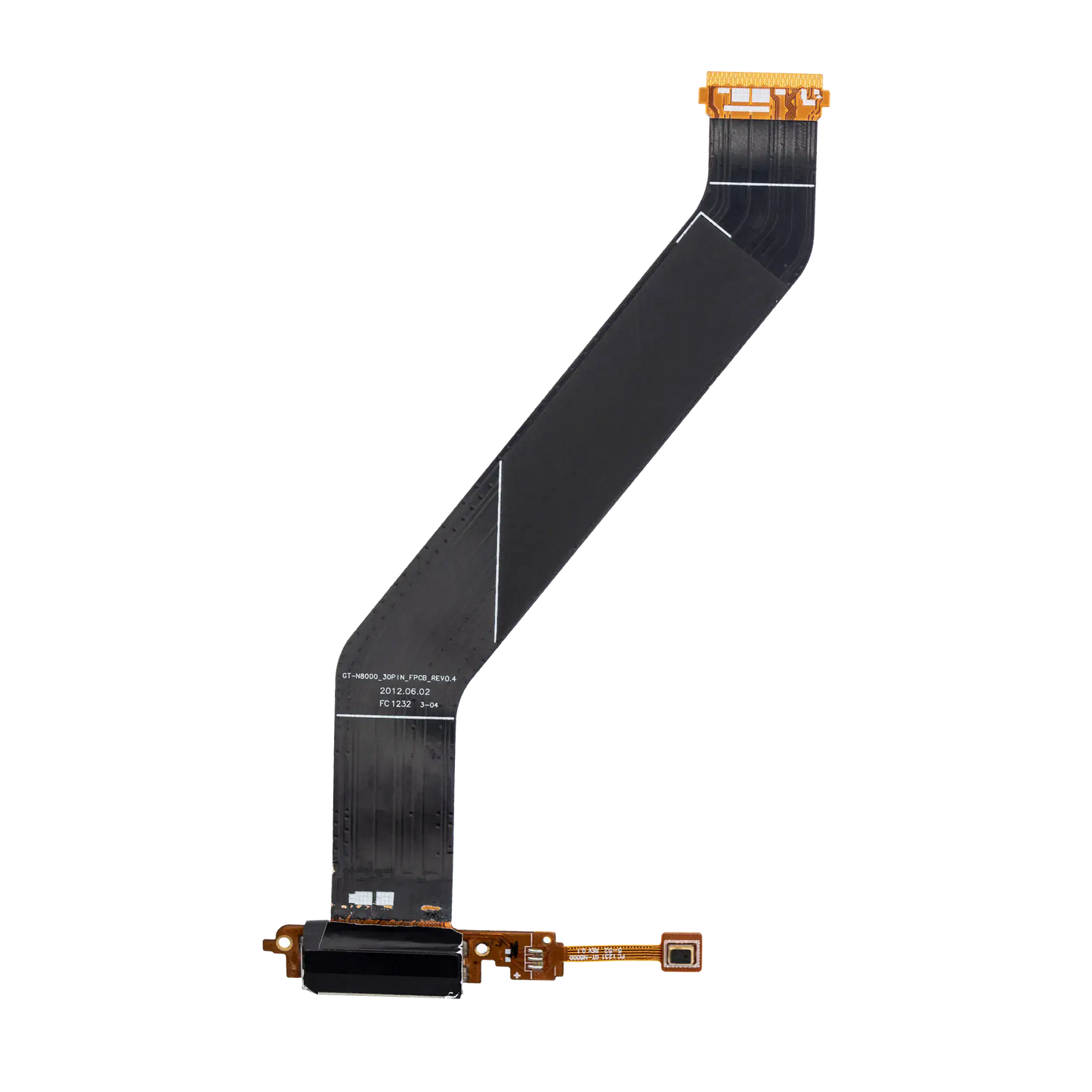 Charging Port Flex Cable For Samsung Galaxy Note 10.1" (N8000) (Premium) Samsung Galaxy Tab replacement part image 1