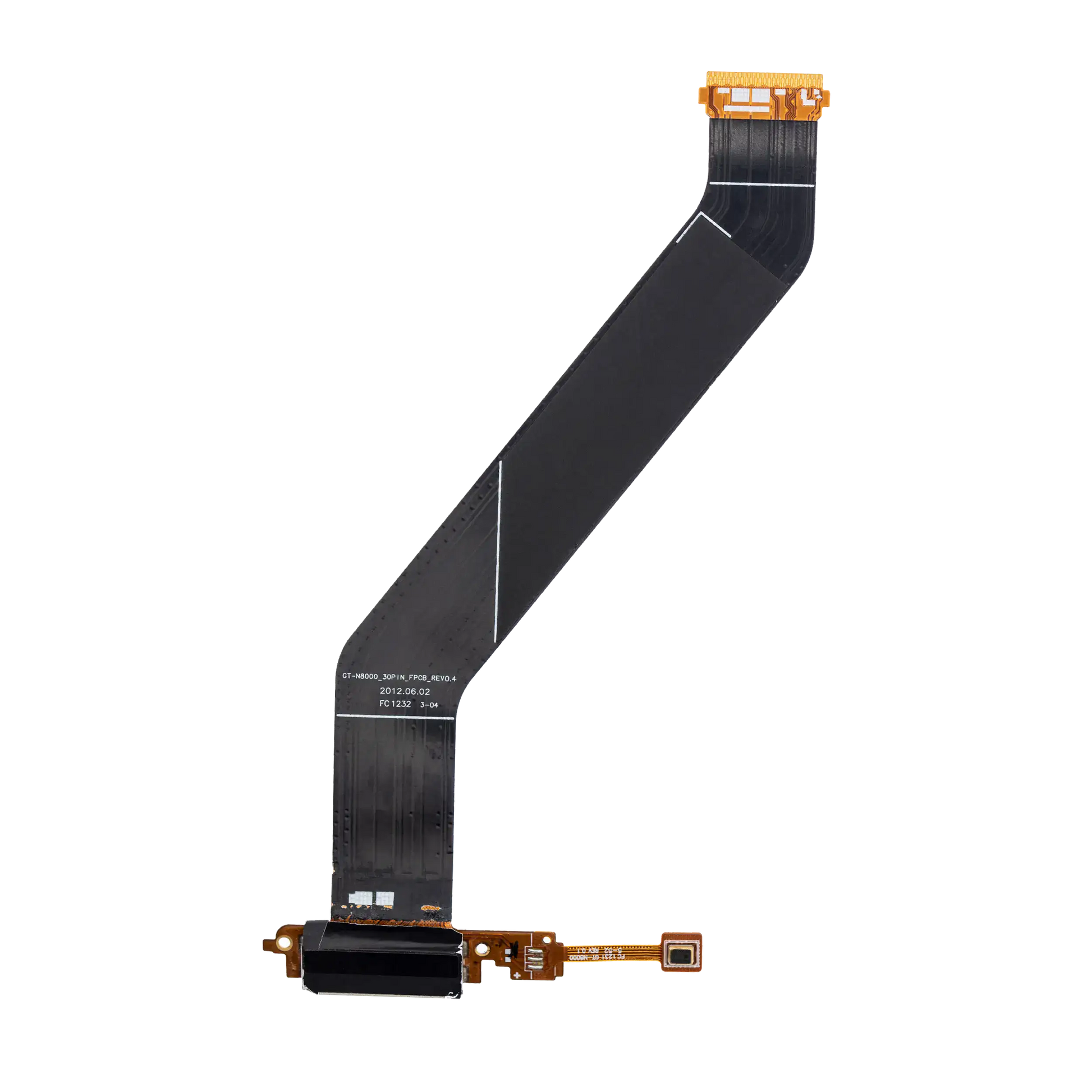 Charging Port Flex Cable For Samsung Galaxy Note 10.1" (N8000) (Premium) Samsung Galaxy Tab replacement part image 1