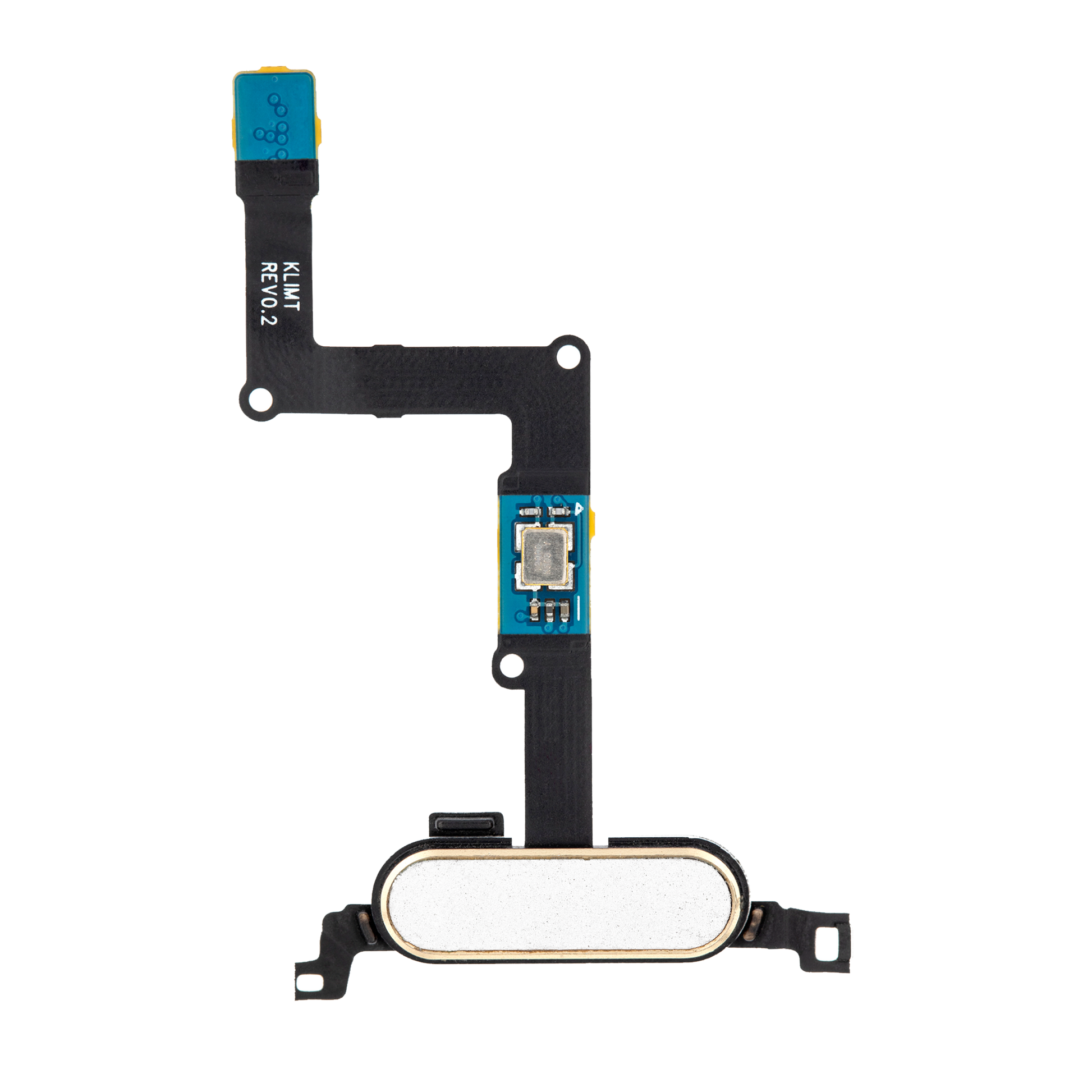 Home Button With Flex Cable Compatible For Samsung Galaxy Tab S 8.4" (T700 / T705) (2014) (White) - product image 1