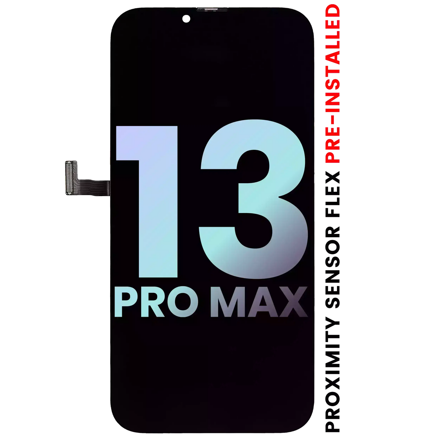 OLED Assembly With Proximity Sensor Flex Pre-Installed For iPhone 13 Pro Max (Service Pack)
