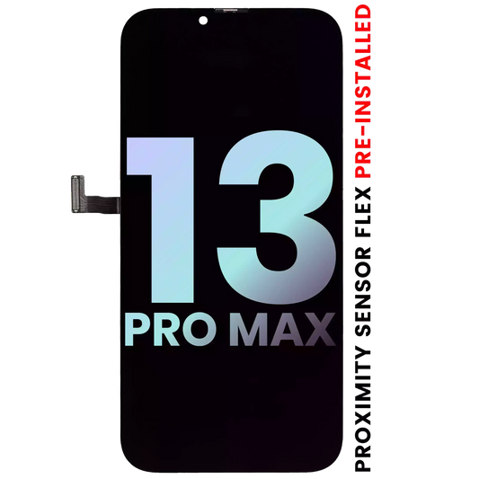 OLED Assembly With Proximity Sensor Flex Pre-Installed For iPhone 13 Pro Max (Service Pack)