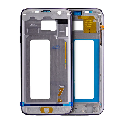 Mid-Frame Housing Including Battery For Samsung Galaxy S7 (With Small Parts) (Service Pack) (Black)