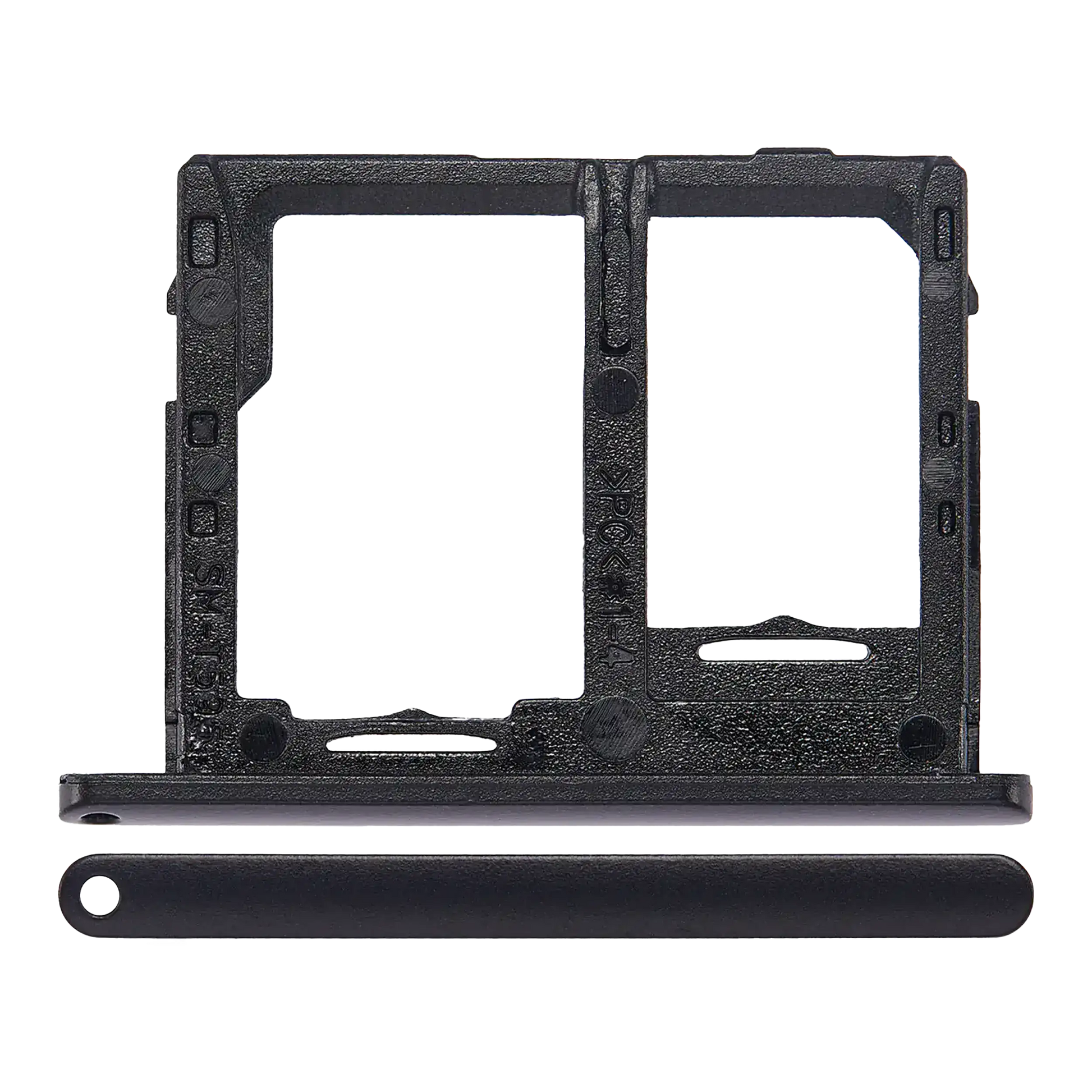 Sim Card Tray For Samsung Galaxy Tab A 10.5" (T595 / T597) (2018) (LTE Version) (Black) - Samsung Galaxy Tab A 10.5" (2018) Replacement Parts - SKU 107081016723 - product image 1