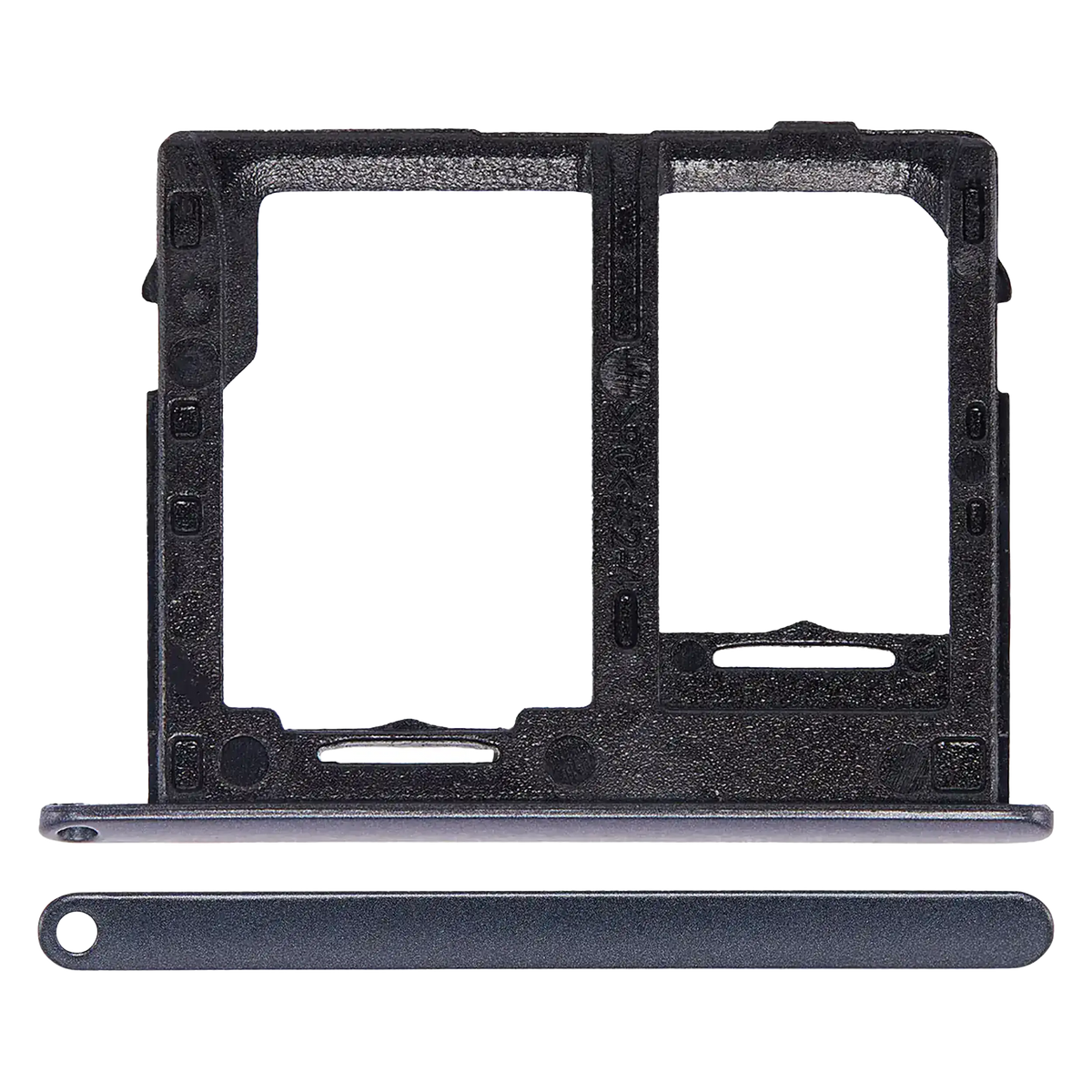 Single Sim Card Tray For Samsung Galaxy Tab A 10.1" (T515 / T517) (Black) - Samsung Galaxy Tab A 10.1" (2019) Replacement Parts - SKU 107081016622 - product image 1