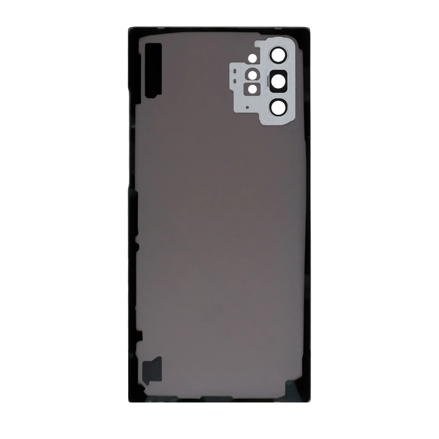 Back Cover Glass With Camera Lens For Samsung Galaxy Note 10 Plus / 5G (No Logo) (Aftermarket Plus) (Aura Black)