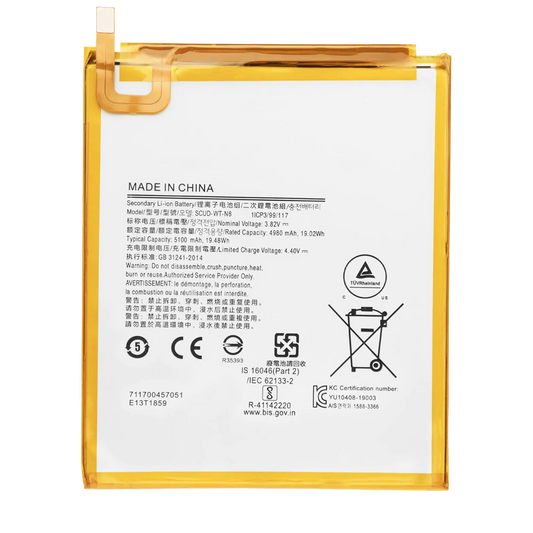 Replacement Battery For Samsung Galaxy Tab A 8.0" (T290 / T295) (2019) (SCUD-WT-N8) - Samsung Galaxy Tab A 8.0" (2019) Replacement Parts - SKU 107082015736 - product image 1