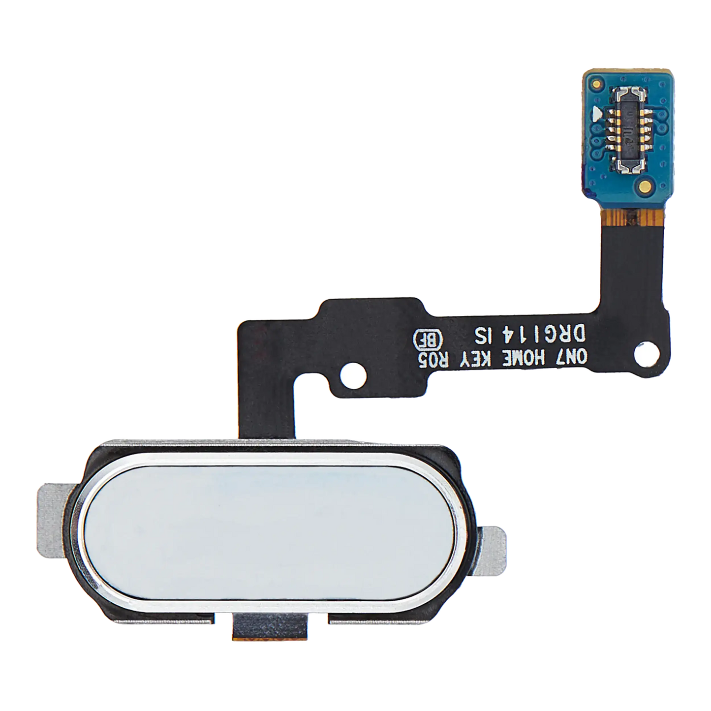 Home Button Flex Cable For Samsung Galaxy J7 Prime (G610 / 2016) (White) Samsung Galaxy replacement part SKU 107082016611 product image 1