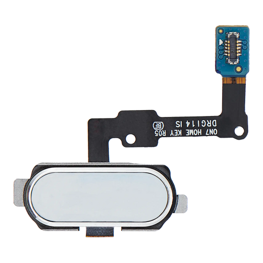 Home Button Flex Cable For Samsung Galaxy J7 Prime (G610 / 2016) (White) Samsung Galaxy replacement part SKU 107082016611 product image 1