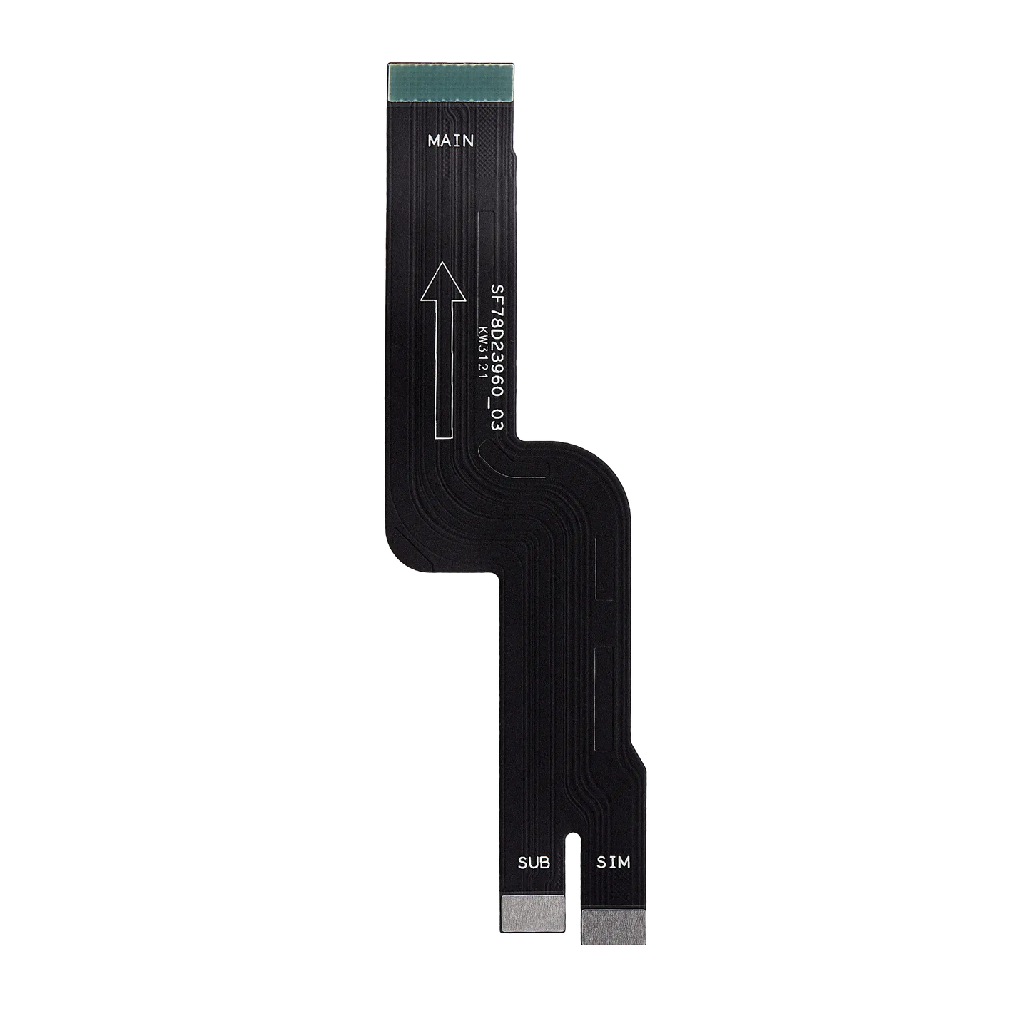 Mainboard Flex Cable (Connected To Charging Port & Card Reader) For Motorola Moto G22 (XT2231 / 2022) replacement part SKU 107082110841 image 1
