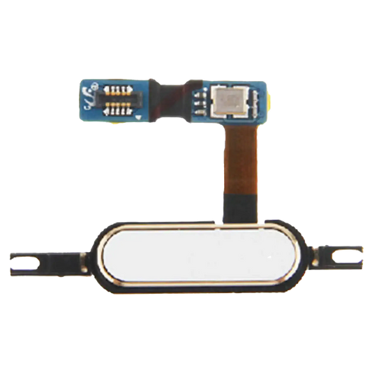 Home Button With Flex Cable Compatible For Samsung Galaxy Tab S 10.5" (T800 / T805) (2014) (White) - product image 1