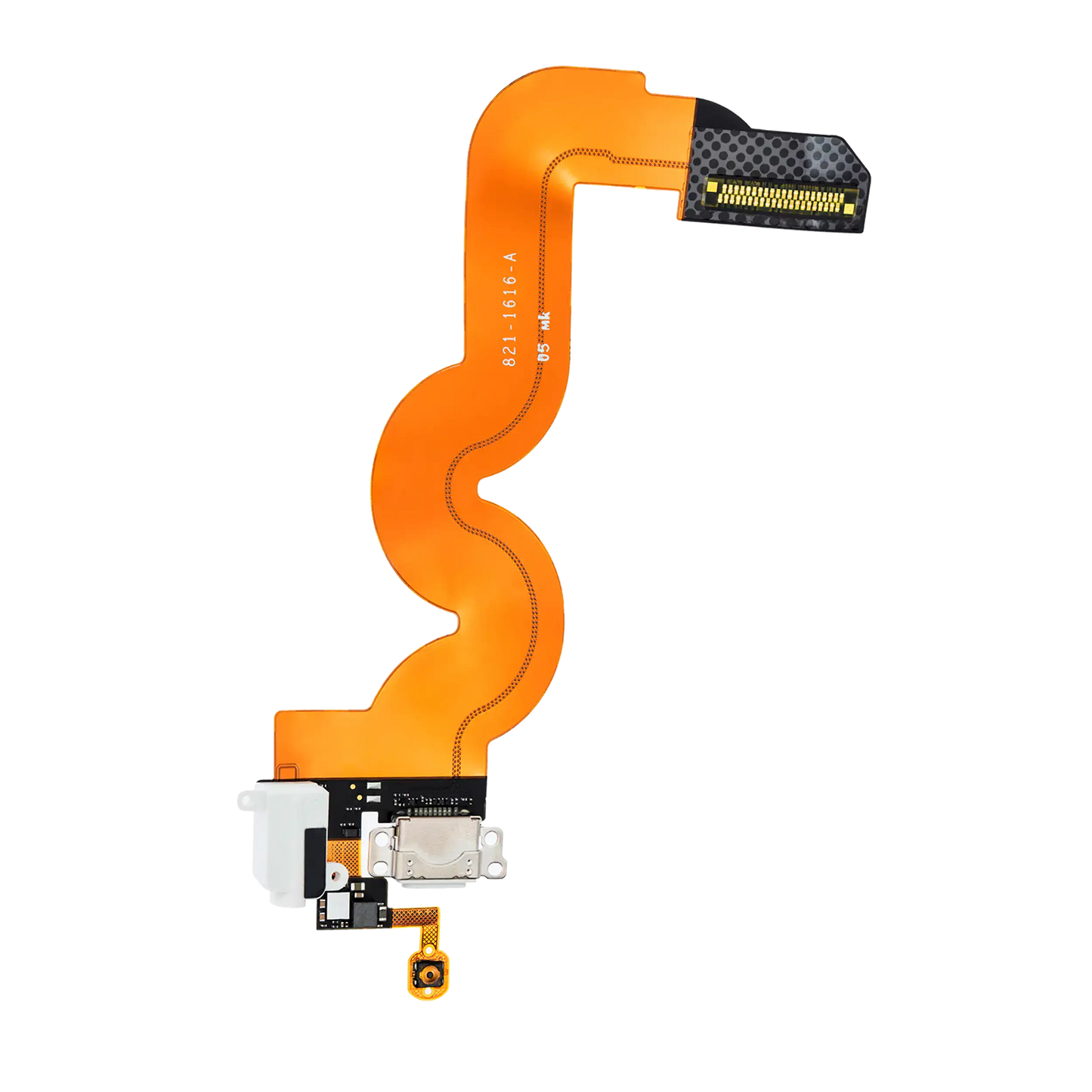 Headphone Jack With Charging Port Flex Cable For iPod Touch 5 (White)