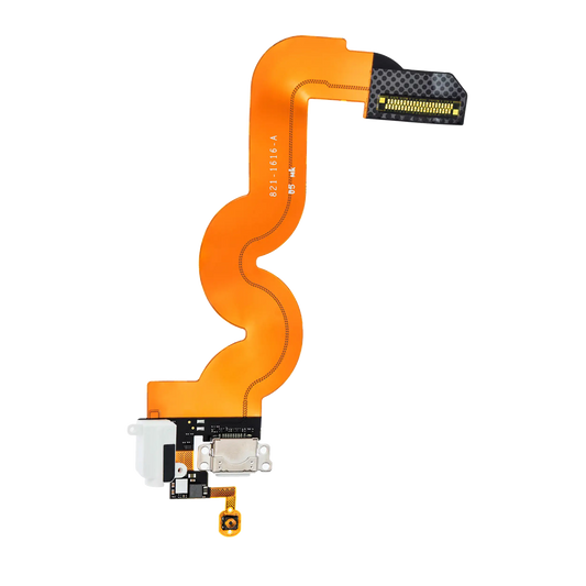 Headphone Jack With Charging Port Flex Cable For iPod Touch 5 (White)
