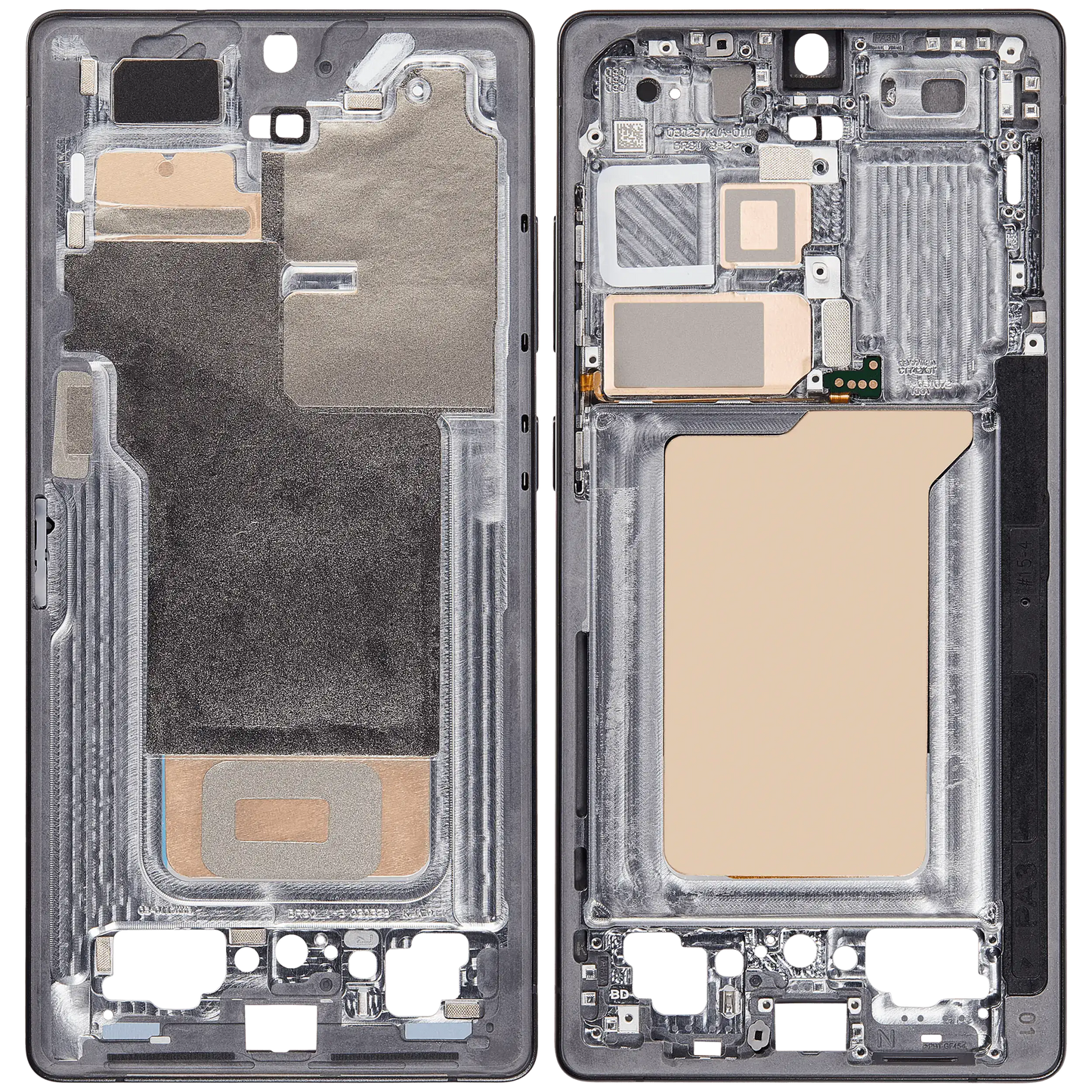 Mid-Frame Housing For Samsung Galaxy S25 Ultra (US & International Version) (Titanium Jet Black)
