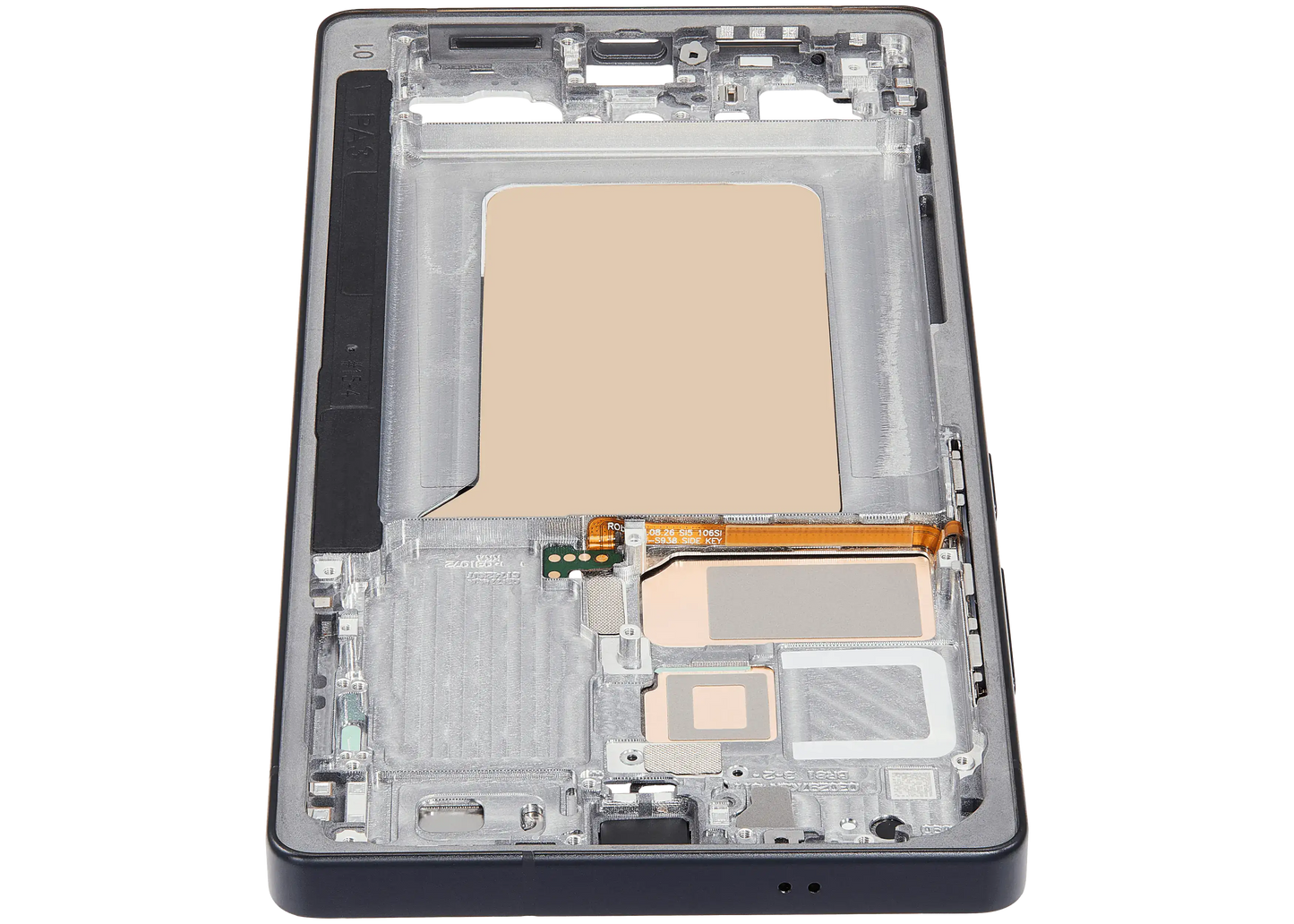 Mid-Frame Housing For Samsung Galaxy S25 Ultra (US & International Version) (Titanium Jet Black)