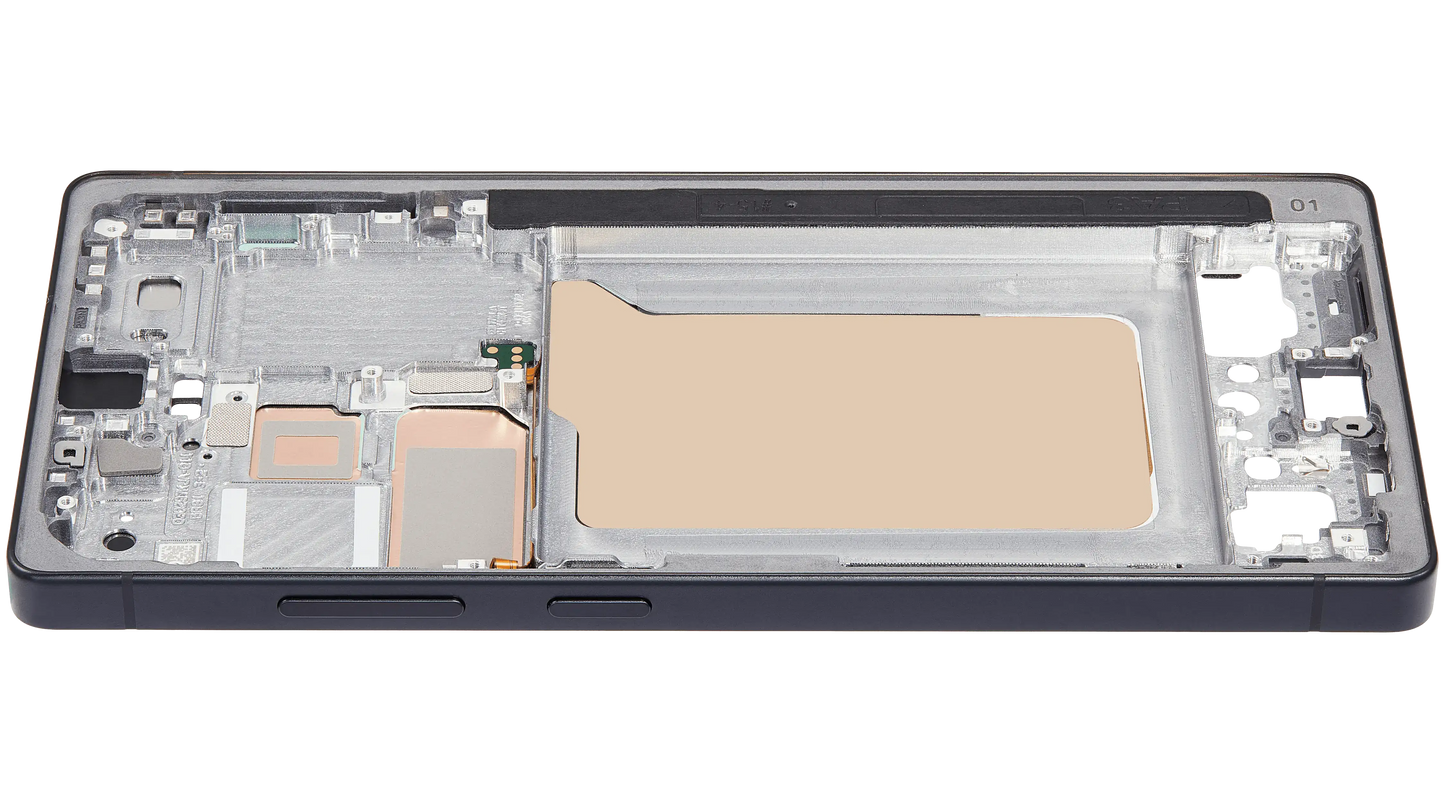 Mid-Frame Housing For Samsung Galaxy S25 Ultra (US & International Version) (Titanium Jet Black)