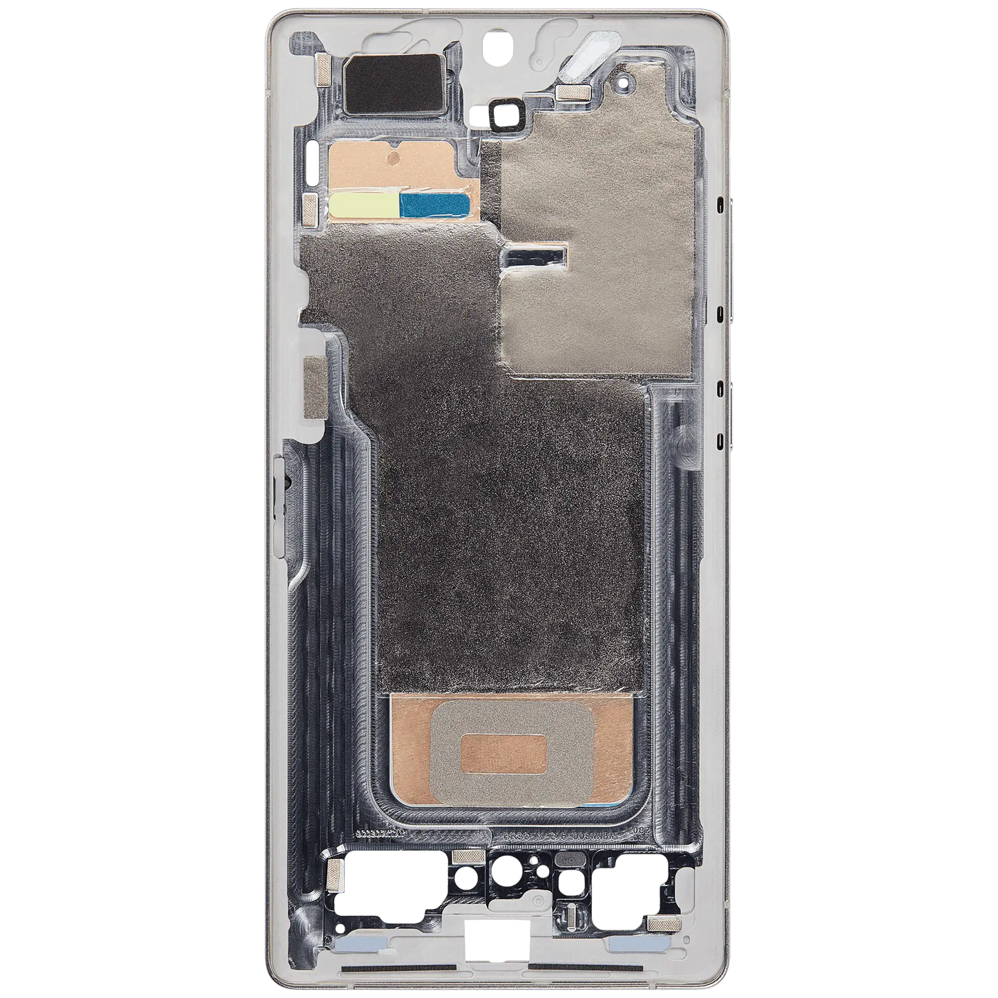 Mid-Frame Housing For Samsung Galaxy S25 Ultra (US & International Version) (Titanium White Silver)