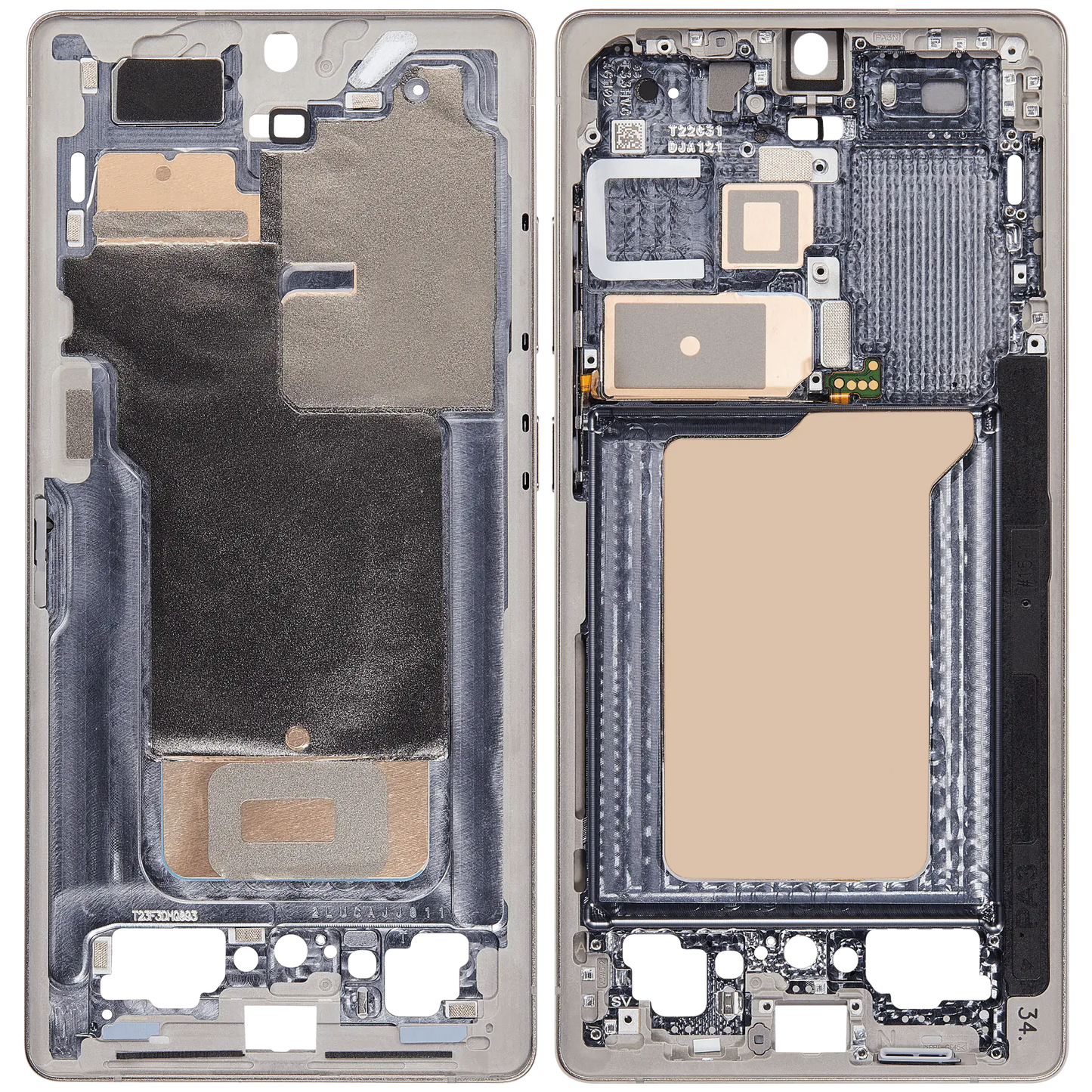 Mid-Frame Housing For Samsung Galaxy S25 Ultra (US & International Version) (Titanium Pink Gold)