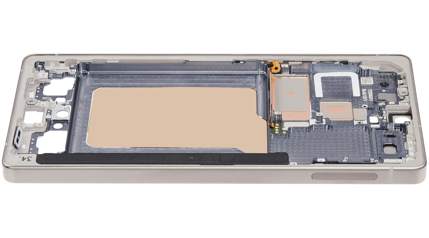 Mid-Frame Housing For Samsung Galaxy S25 Ultra (US & International Version) (Titanium Pink Gold)