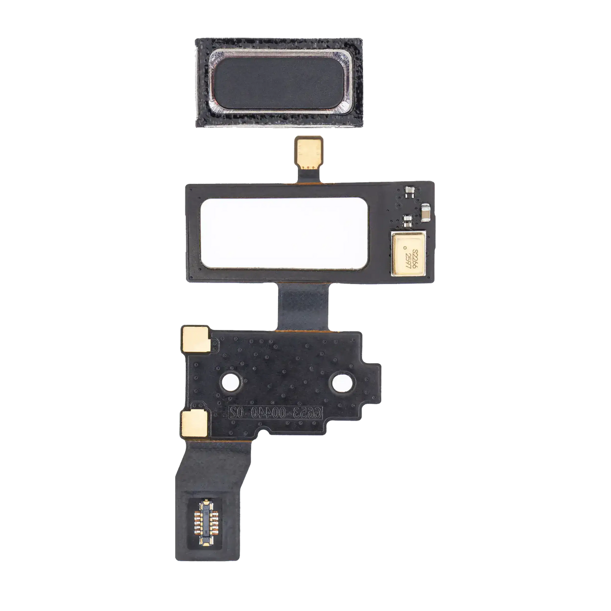 Earpiece Speaker With Proximity Sensor & Microphone Flex For Google Pixel 3 XL - replacement part product view