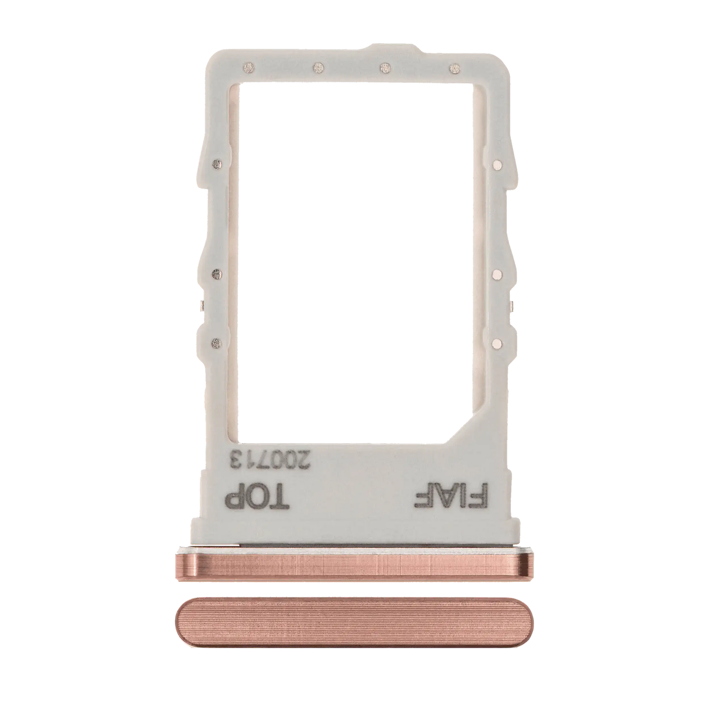 Profile view of Sim Card Tray For Samsung Galaxy Z Fold 2 5G (Mystic Bronze)