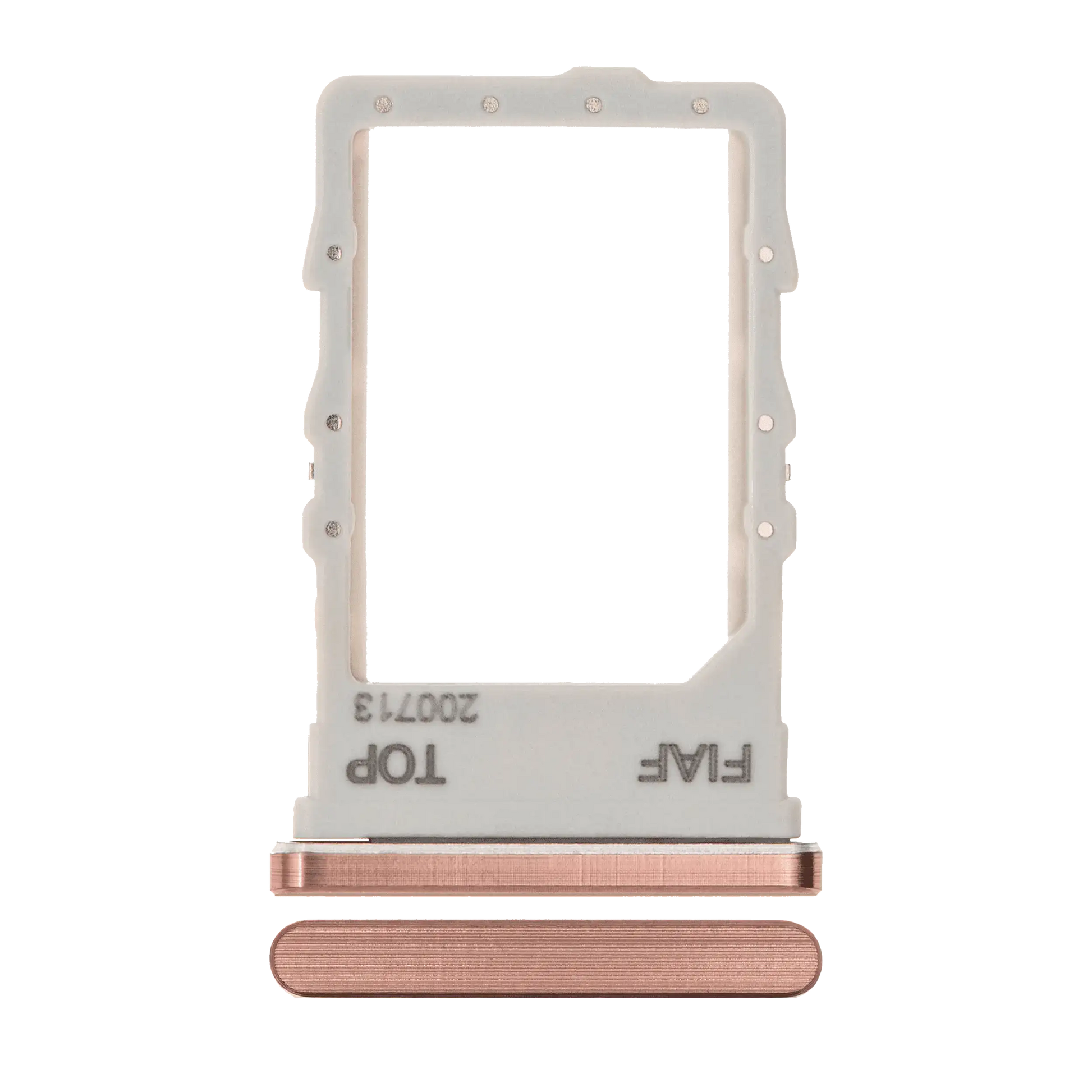Profile view of Sim Card Tray For Samsung Galaxy Z Fold 2 5G (Mystic Bronze)